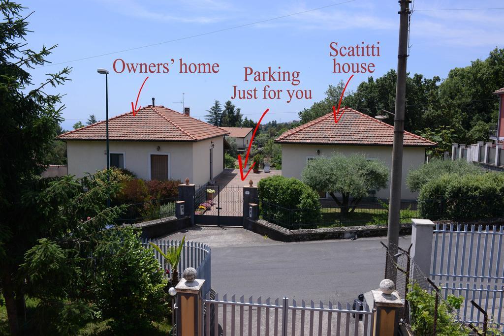 Scatitti House Villa Zafferana Etnea Buitenkant foto
